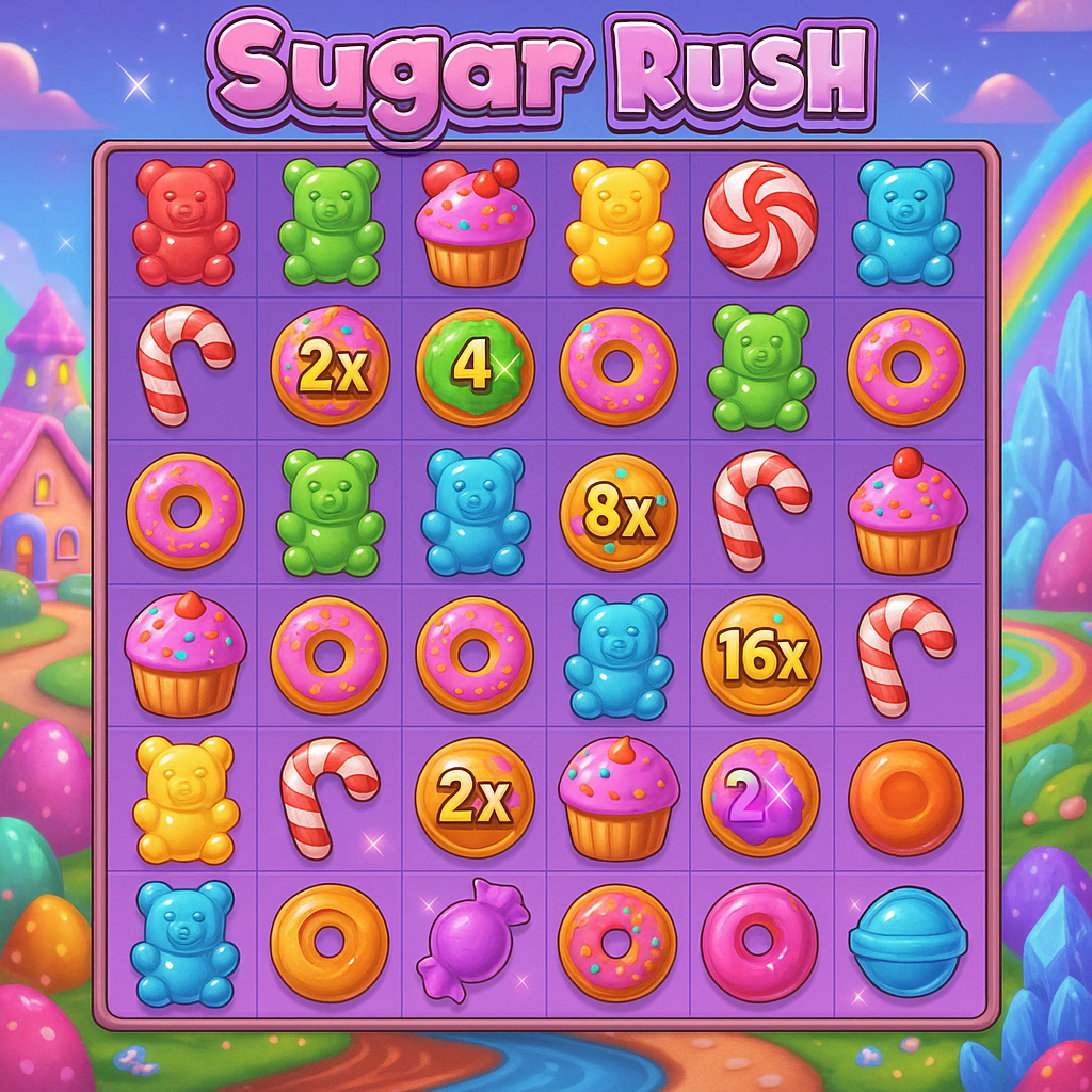 Betista - Sugar Rush Slot Game - Pragmatic Play