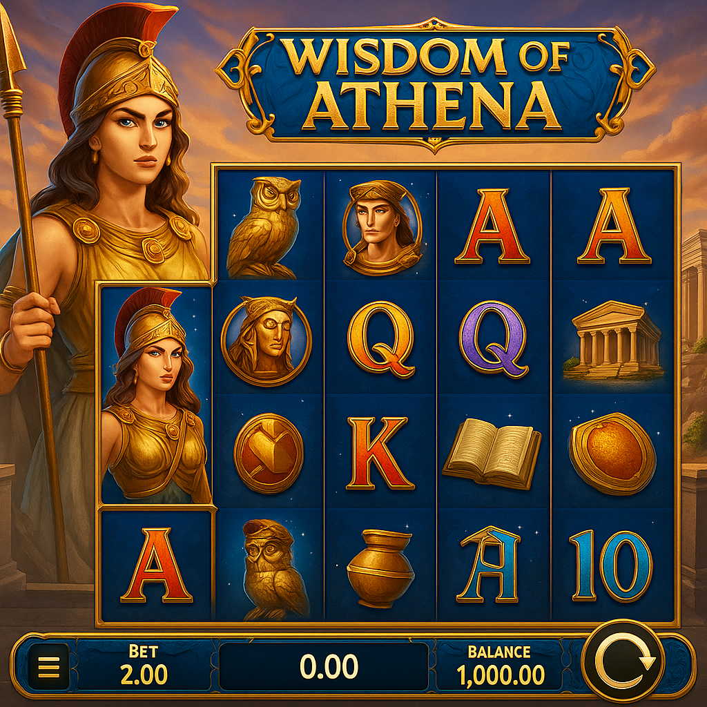 Betista - Wisdom of Athena Slot Game - Pragmatic Play